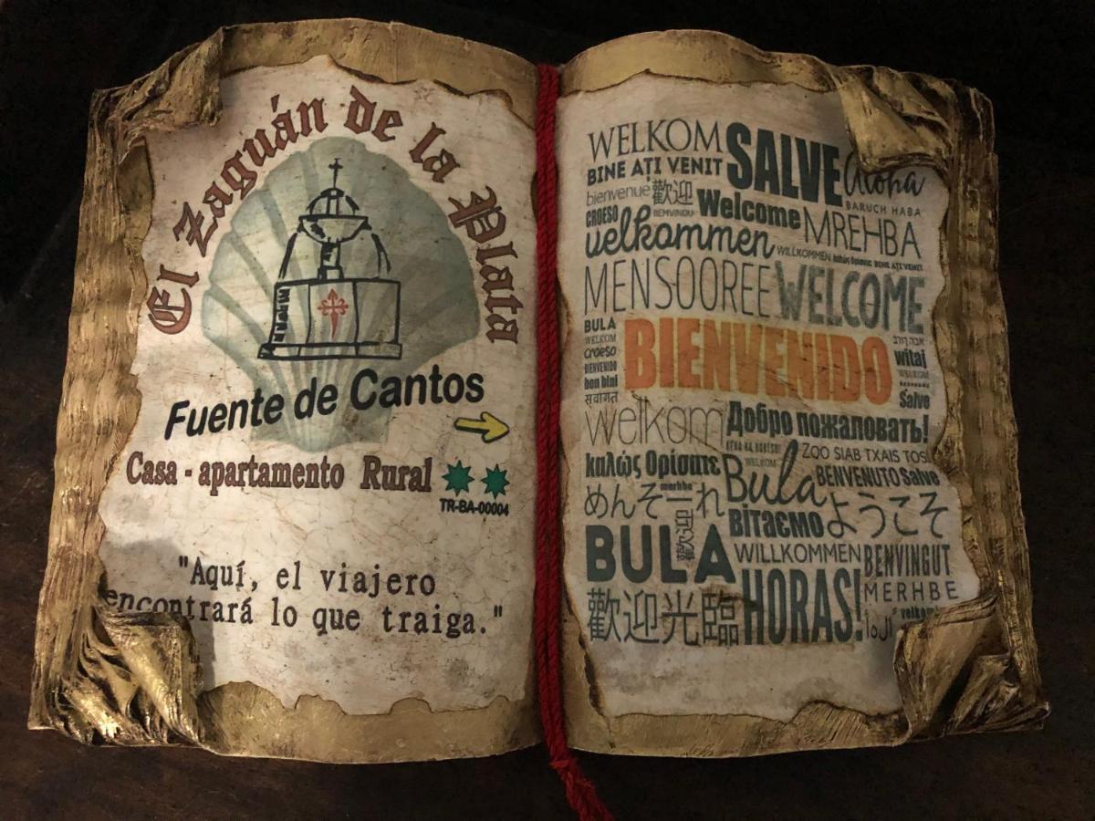 Apartamento El Zaguán de la Plata Fuente de Cantos Exterior foto